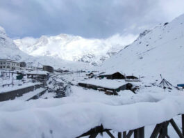 Snowfall In Uttarakhand