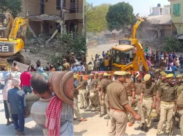 Bulldozer Action in UP