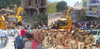 Bulldozer Action in UP