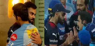 Kohli Gambhir Fight
