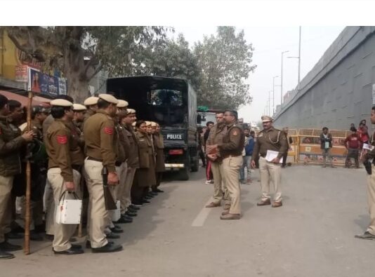 Farmers protest delhi