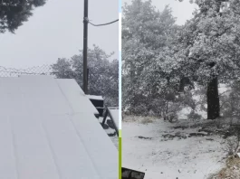 Snowfall in uttarakhand