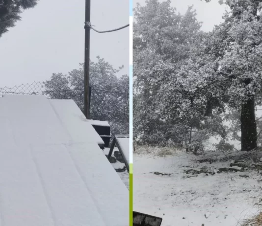 Snowfall in uttarakhand