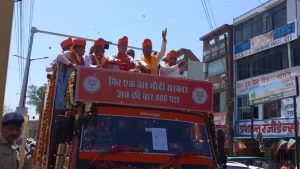 JP Nadda Haridwar Roadshow 