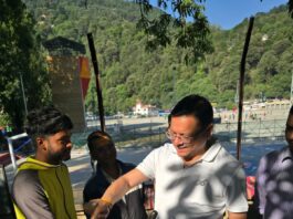CM Dhami in Nainital