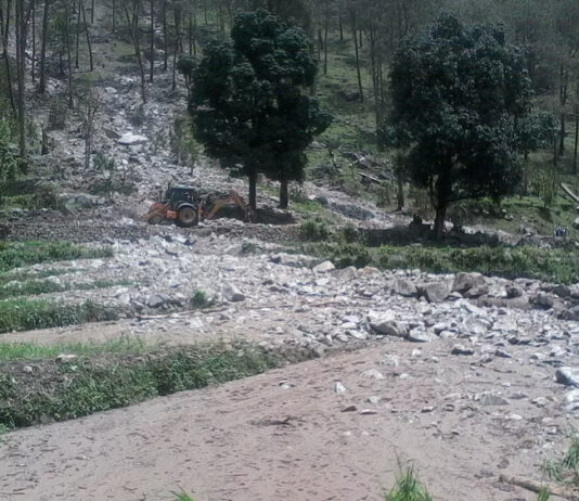 Cloud Burst in Rudraprayag