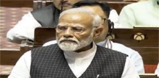 PM Modi in Rajya Sabha
