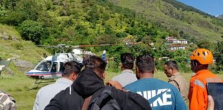 Landslide Adi Kailash Marg