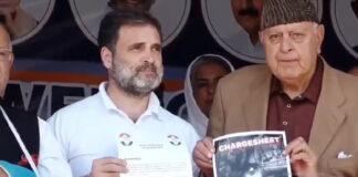 Rahul Gandhi Election Rally