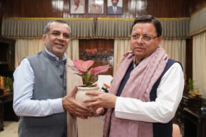 Pares Rawal Meets CM Dhami