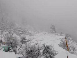Uttarakhand snowfall