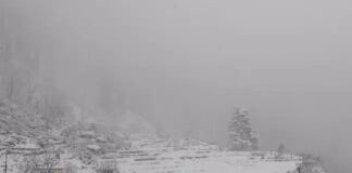 Uttarakhand snowfall