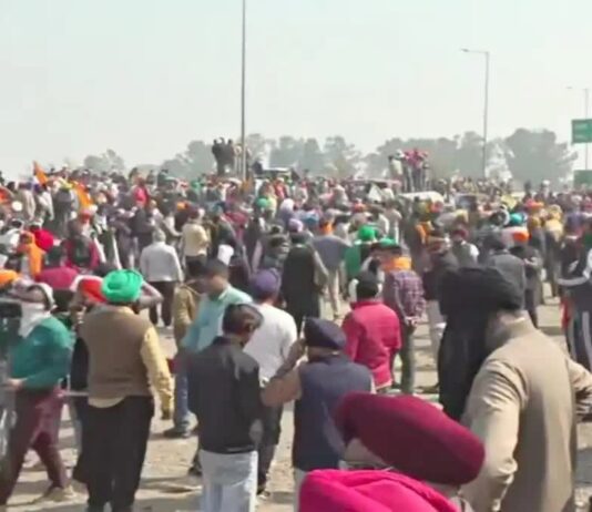 Farmers march to delhi