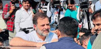 Rahul Gandhi Sambhal Visit