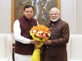 CM DHAMI MET PM MODI