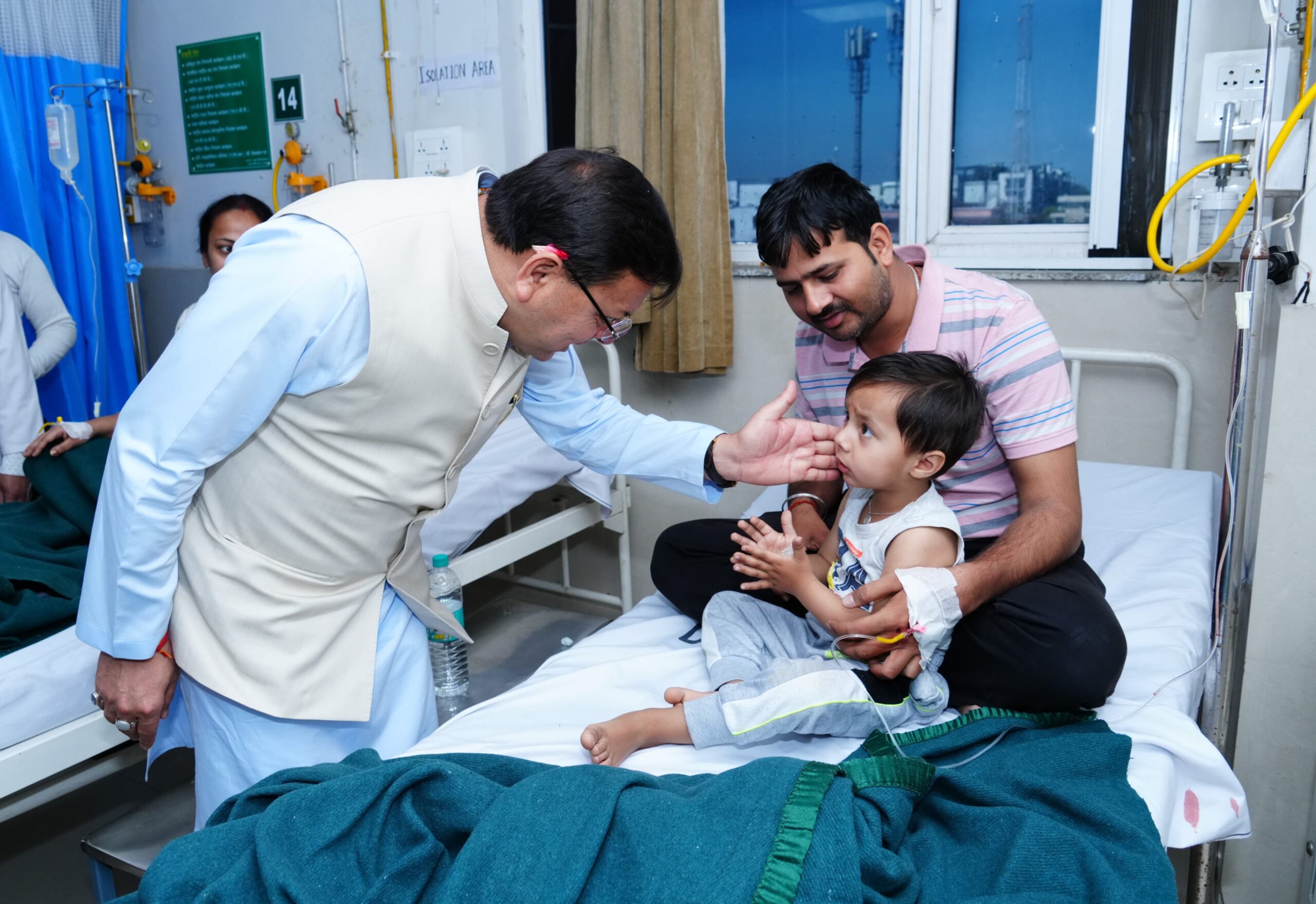 CM Visit Coronation Hospital