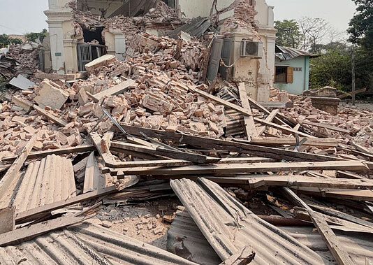 Earthquake In Myanmar