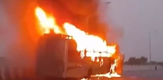 Lucknow Bus Fire