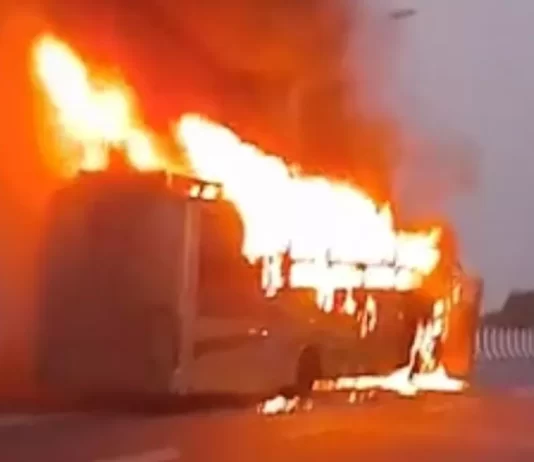 Lucknow Bus Fire
