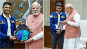 PM Modi Shubhanshu Meet