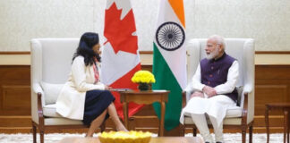 Anita Anand India Visit