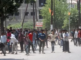 Noida labor protest