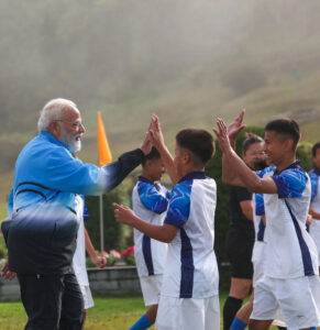 PM Modi Plays Football