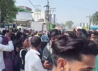 DEHRADUN WORKERS PROTEST