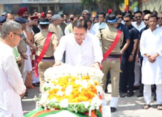 BC Khanduri Funeral