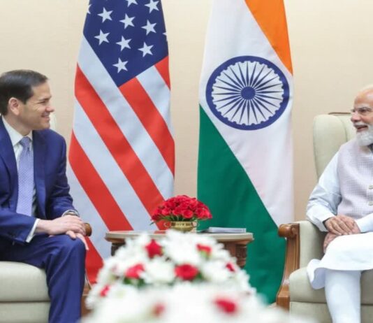 MARCO RUBIO MEETS PM : अमेरिकी विदेश मंत्री रूबियो पीएम मोदी से मिले, व्यापार और सुरक्षा संबंधों पर हुई चर्चा की MARCO RUBIO MEETS PM