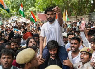 Cockroach Janata Party Protest