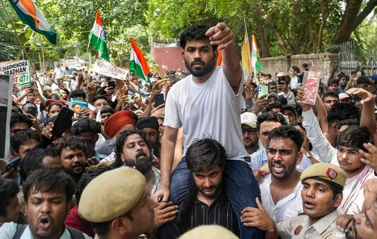 Cockroach Janata Party Protest