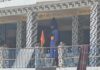 NAGARASU GURDWARA NIHANG VIOLENCE : नगरासू गुरुद्वारे की छत से उतरे 2 निहंग, 5 अभी भी डटे हैं; बाहर ITBP भी तैनात NAGARASU GURDWARA NIHANG VIOLENCE