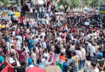 Darbhanga protest