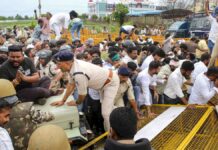 Bhopal farmers protest