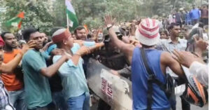 Stone-pelting JPSC JSSC Portest